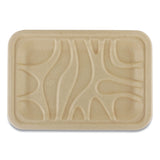World Centric® Fiber Trays, PLA Lined, PFAS Free, 1-Compartment, 8.2 x 5.7 x 0.7, Natural, Paper, 500/Carton (WORTRSC2SLLF) Case of 500