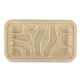 World Centric® Fiber Trays, PLA Lined, PFAS Free, 1-Compartment, 8.3 x 4.9 x 0.7, Natural, Paper, 500/Carton (WORTRSC17SLLF) Case of 500