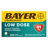 Bayer Pain Relief 81 mg Strength Aspirin Tablet (1229967_BT) 1/BT