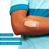 Nexcare™ Waterproof Adhesive Strip 2-3/8 X 3½ Inch Plastic Knee / Elbow Sheer Sterile (851822_CS) 192/CS