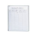 Smead™ Poly String and Button Interoffice Envelopes, Open-End (Vertical), 9.75 x 11.63, Clear, 5/Pack (SMD89540) Pack of 5