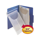 Smead™ Two-Hole Letter/Legal Poly Expanding Jackets, 2-Hole Punched, Letter/Legal Size, Clear, 24/Box (SMD68191) Box of 24
