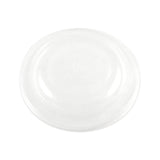 World Centric® PLA Lids for Fiber Bowls, 7.5" Diameter x 1"h, Clear, Plastic, 300/Carton (WORBOLCS24) Case of 300