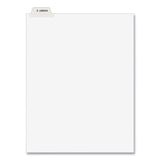 Avery® Avery-Style Preprinted Legal Bottom Tab Divider, 26-Tab, Exhibit E, 11 x 8.5, White, 25/PK (AVE11944) Pack of 25