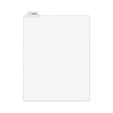 Avery® Avery-Style Preprinted Legal Bottom Tab Divider, 26-Tab, Exhibit J, 11 x 8.5, White, 25/PK (AVE11949) Pack of 25