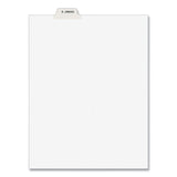 Avery® Avery-Style Preprinted Legal Bottom Tab Divider, Exhibit D, Letter, White, 25/PK (AVE11943) Pack of 25