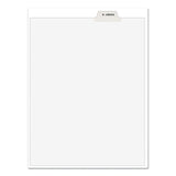 Avery® Avery-Style Preprinted Legal Bottom Tab Divider, 26-Tab, Exhibit B, 11 x 8.5, White, 25/PK (AVE11941) Pack of 25