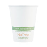 World Centric® NoTree Paper Hot Cups, 8 oz, Natural, 1,000/Carton (WORCUSU8) Case of 1,000