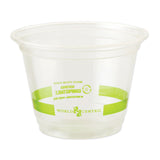 World Centric® PLA Clear Cold Cups, 9 oz, Clear, 1,000/Carton (WORCPCS9Q) Case of 1,000