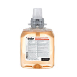 GOJO® Luxury Foam Antibacterial Handwash, Fresh Fruit, 1,250 mL Refill, 4/Carton (GOJ516204CT) Case Of 4