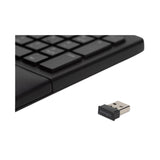 Kensington® Pro Fit Ergo Wireless Keyboard, 18.98 x 9.92 x 1.5, Black (KMW75401) Each
