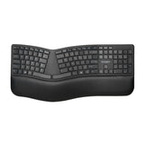 Kensington® Pro Fit Ergo Wireless Keyboard, 18.98 x 9.92 x 1.5, Black (KMW75401) Each