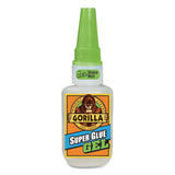 Gorilla® Super Glue Gel, 0.53 oz, Dries Clear, 4/Carton (GOR7807301CT) Case of 4