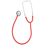 McKesson General Exam Stethoscope Red 1-Tube 21 Inch Tube Single Sided Chestpiece (363739_EA) 1/EA