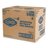 Clorox® Disinfecting Bio Stain and Odor Remover, Fragranced, 128 oz Refill Bottle, 4/CT (CLO31910) Case of 4