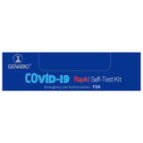 Genabio® Respiratory Test Kit COVID-19 Rapid Self-Test 1 Test per Kit (1271384_CS) 18/CS