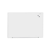 Universal® Frameless Magnetic Glass Marker Board, 48 x 36, White Surface (UNV43203) Each