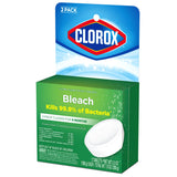 Clorox® Automatic Toilet Bowl Cleaner, 3.5 oz Tablet, 2/Pack, 6 Packs/Carton (CLO30024CT) Case of 12