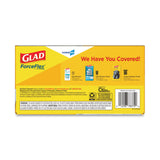 Glad® Tall Kitchen Drawstring Trash Bags, 13 gal, 0.72 mil, 24" x 27.38", Gray, 100 Bags/Box, 4 Boxes/Carton (CLO78526CT) Case of 400