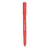 Paper Mate® Write Bros. Ballpoint Pen, Stick, Medium 1 mm, Red Ink, Red Barrel, Dozen (PAP3321131C) 1 Dozen