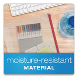 Cardinal® Expanding Zipper Binder Pocket, 8.5 x 11, Assorted Colors, 5/Pack (CRD14650) Pack of 5