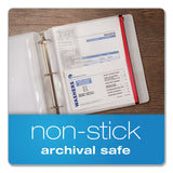 Cardinal® Expanding Zipper Binder Pocket, 8.5 x 11, Assorted Colors, 5/Pack (CRD14650) Pack of 5