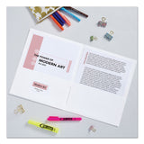 Avery® Two-Pocket Folder, 40-Sheet Capacity, 11 x 8.5, White, 25/Box (AVE47991) 1 Pack of 25