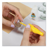 Gorilla® Super Glue with Brush and Nozzle Applicators, 0.35 oz, Dries Clear (GOR7500101) Each