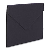 Smead™ Soft Touch Cloth Expanding Files, 2" Expansion, 1 Section, Snap Closure, Letter Size, Dark Blue (SMD70922) Each