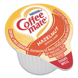 Coffee mate® Liquid Coffee Creamer, Hazelnut, 0.38 oz Mini Cups, 50/Box (NES35180BX) Each
