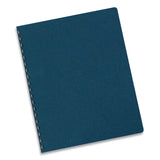 Fellowes® Executive Leather-Like Presentation Cover, Navy, 11.25 x 8.75, Unpunched, 50/Pack (FEL52145) Pack of 50