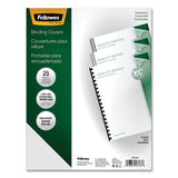 Fellowes® Futura Presentation Covers for Binding Systems, Frost, 11 x 8.5, Unpunched, 25/Pack (FEL5224301) 1 Case of 25