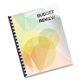 Fellowes® Futura Presentation Covers for Binding Systems, Frost, 11 x 8.5, Unpunched, 25/Pack (FEL5224301) 1 Case of 25