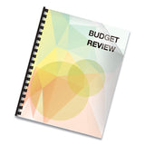 Fellowes® Futura Presentation Covers for Binding Systems, Frost, 11 x 8.5, Unpunched, 25/Pack (FEL5224301) 1 Case of 25