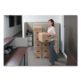 Bankers Box® Filing Box, Letter/Legal Files, 13" x 16.25" x 12", Kraft, 25/Carton (FEL7150001) Carton of 25