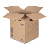 Bankers Box® SmoothMove Basic Moving Boxes, Regular Slotted Container (RSC), Large, 18" x 18" x 24", Brown/Blue, 15/Carton (FEL7714001) Case of 15