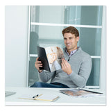 Fellowes® Crystals Transparent Presentation Covers for Binding Systems, Clear, with Round Corners, 11.25 x 8.75, Unpunched, 100/Pack (FEL52311) Pack of 100