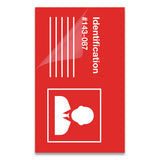 Fellowes® Laminating Pouches, 5 mil, 3.88" x 2.63", Gloss Clear, 25/Pack (FEL52007) Pack of 25