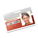 Fellowes® Laminating Pouches, 7 mil, 3.88" x 2.63", Gloss Clear, 100/Pack (FEL52050) Pack of 100