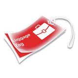 Fellowes® Laminating Pouches, 5 mil, 4.25" x 2.5", Gloss Clear, 50/Pack (FEL52034) Pack of 50