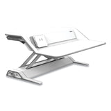 Fellowes® Lotus DX Sit-Stand Workstation, 32.75" x 24.25" x 5.5" to 22.5", White (FEL8080201) Each