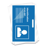 Fellowes® Laminating Pouches, 7 mil, 3.88" x 2.63", Gloss Clear, 100/Pack (FEL52050) Pack of 100