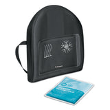 Fellowes® Heat and Soothe Back Support, 14.5 x 3 x 13.63, Black (FEL9190001) Each