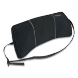 Fellowes® Lumbar Back Support, 12 x 3.13 x 5.19, Black (FEL9190701) Each