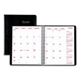 Brownline® Essential Collection 14-Month Ruled Monthly Planner, 8.88 x 7.13, Black Cover, 14-Month: Dec 2025 to Jan 2027 (REDCB1200BLK) Each