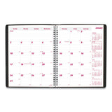 Brownline® Essential Collection 14-Month Ruled Monthly Planner, 11 x 8.5, Black Cover, 14-Month: Dec 2025 to Jan 2027 (REDCB1262BLK) Each