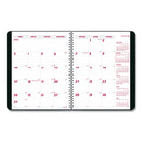 Brownline® DuraFlex 14-Month Planner, 11 x 8.5, Black Cover, 14-Month: Dec 2025 to Jan 2027 (REDCB1262VBLK) Each