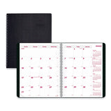 Brownline® DuraFlex 14-Month Planner, 11 x 8.5, Black Cover, 14-Month: Dec 2025 to Jan 2027 (REDCB1262VBLK) Each