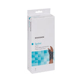 McKesson Wrist Brace with Abducted Thumb Aluminum / Foam / Spandex / Plastic Left Hand Black Large (1159143_EA) 1/EA