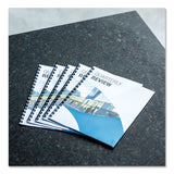 Fellowes® Plastic Comb Bindings, 5/16" Diameter, 40 Sheet Capacity, Black, 100/Pack (FEL52507) Pack of 100